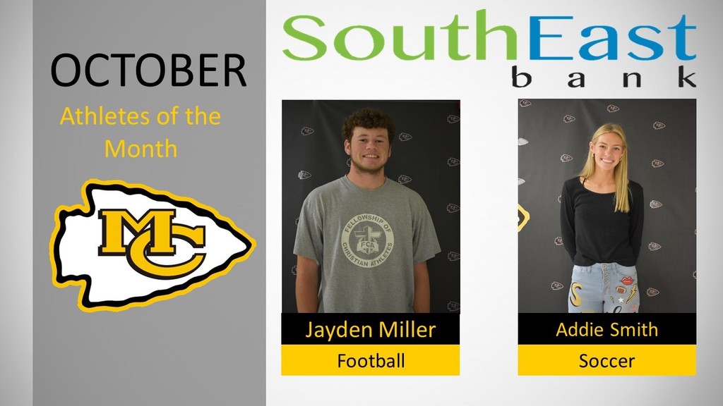 October Athlete of the Month
