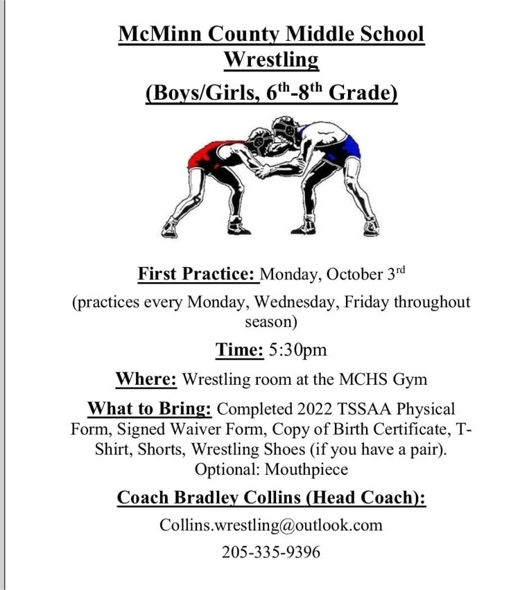 McMinn Middle Wrestling 