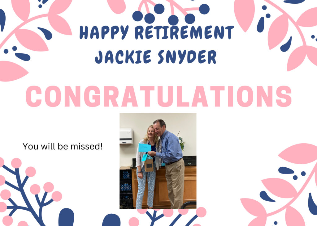 Jackie Snyder Retirement